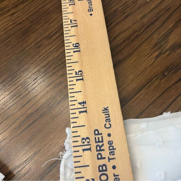 White ribbon overlay Trixx Clothing Co white babydoll sundress. Women’s size M. - Picture 6 of 8